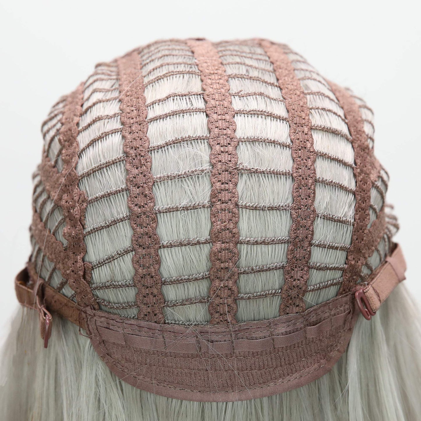 12-inch | Gray Highlight middle Part Stranght Bob | SM1639 - TapLike