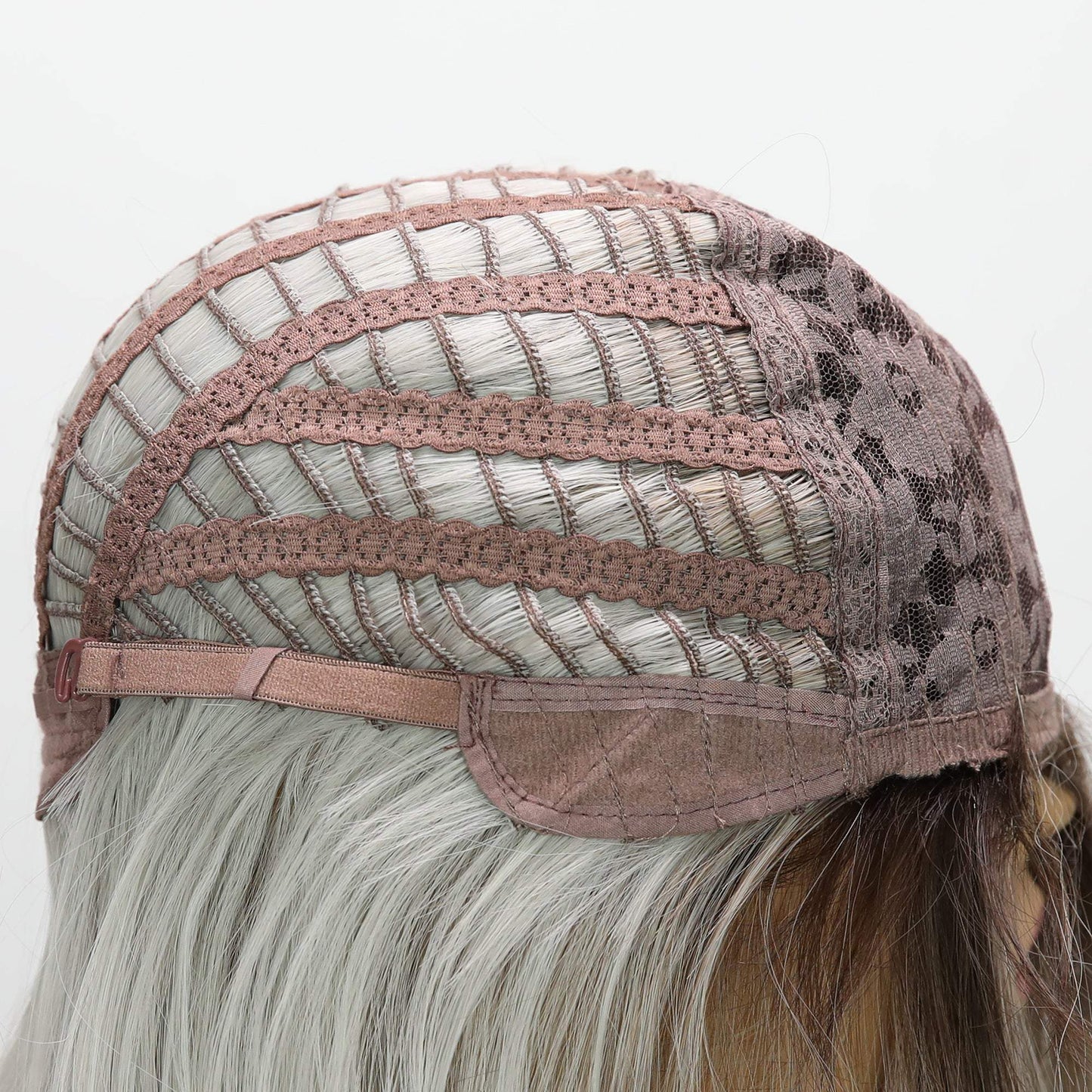 12-inch | Gray Highlight middle Part Stranght Bob | SM1639 - TapLike