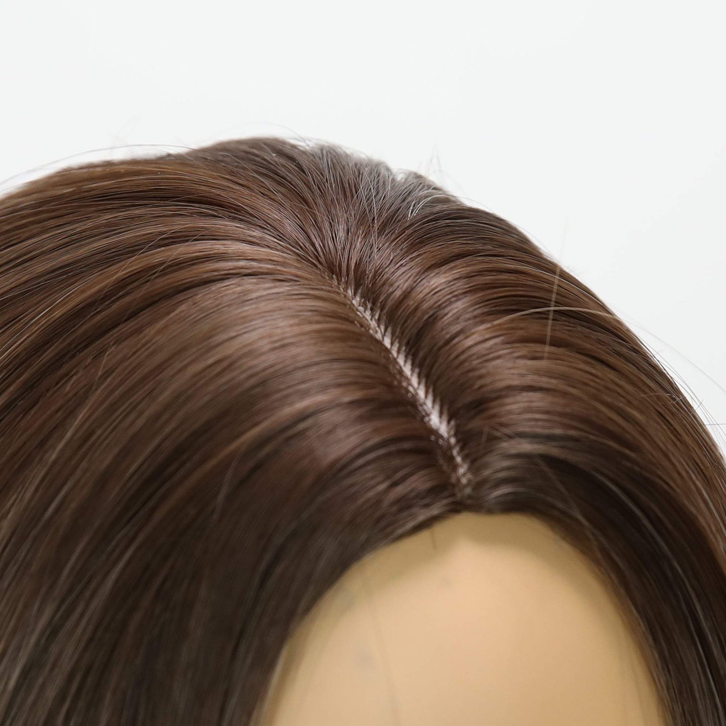 12-inch | Gray Highlight middle Part Stranght Bob | SM1639 - TapLike