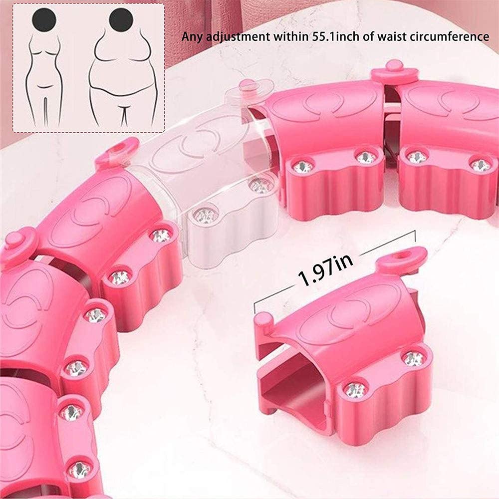 18-24Knots Adjustable Exercise Hoop Smart Exercise Hoop Weight Loss - Taplike
