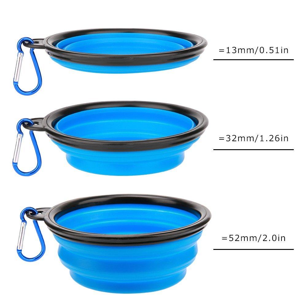 2 in 1 Dog Drinking Water Bottle with Bowls - Taplike