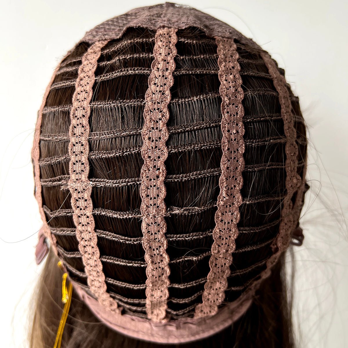 20-inch | Dark Brown | Straight Hair With Hair Bangs | SM7237 - TapLike