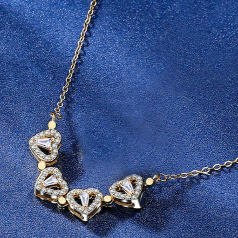 Stylish and Unique Magnetic Four Leaf Clover S925 Necklace - Boost Your Lk and Style