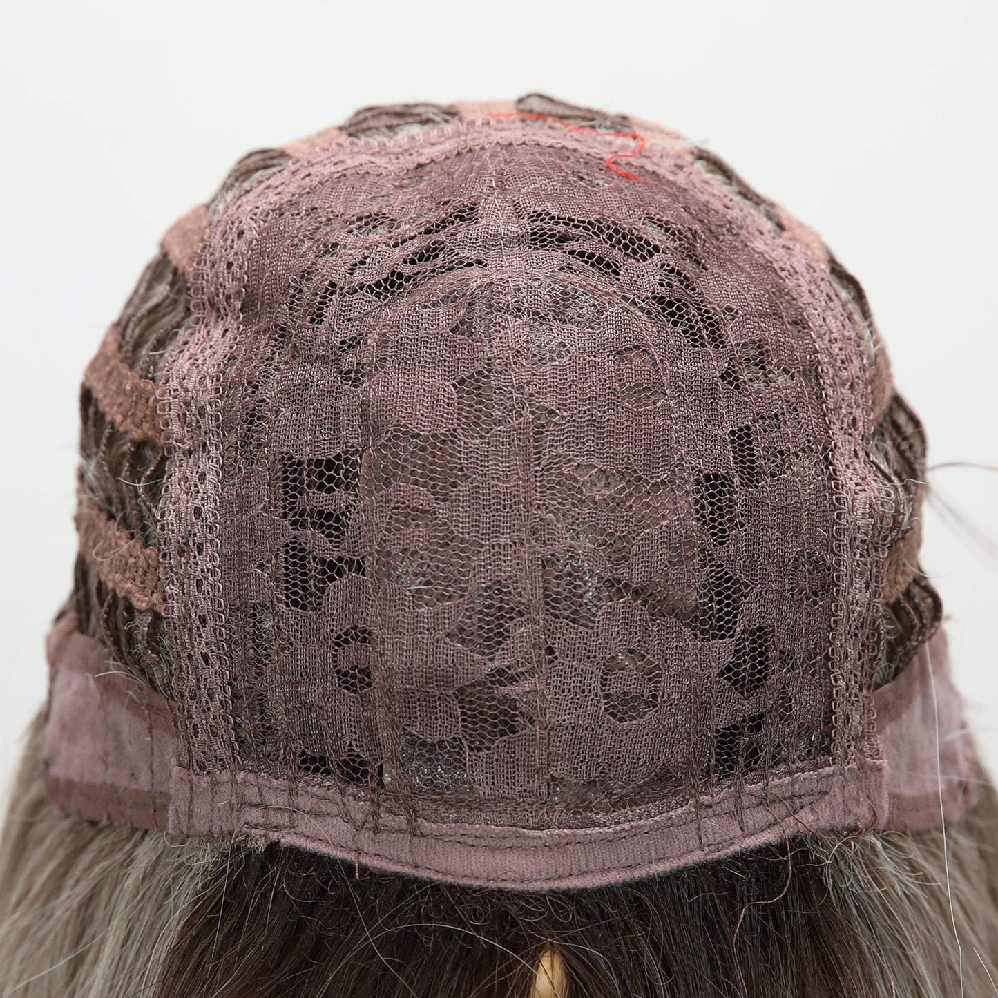 22-inch | Gray Ombre Highlight withbangs Daily hairstye | SM3130 - TapLike