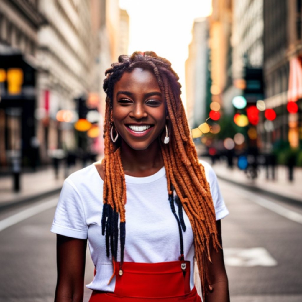 22 inches African Braid Fluffy Colorful Synthetic Braid Dreadloc Long straight Wigs 15pcs - Taplike