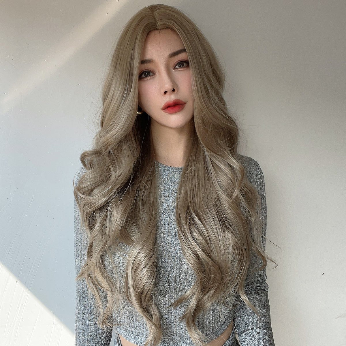 26 inches | middle part curly long hair | SM7401 - TapLike