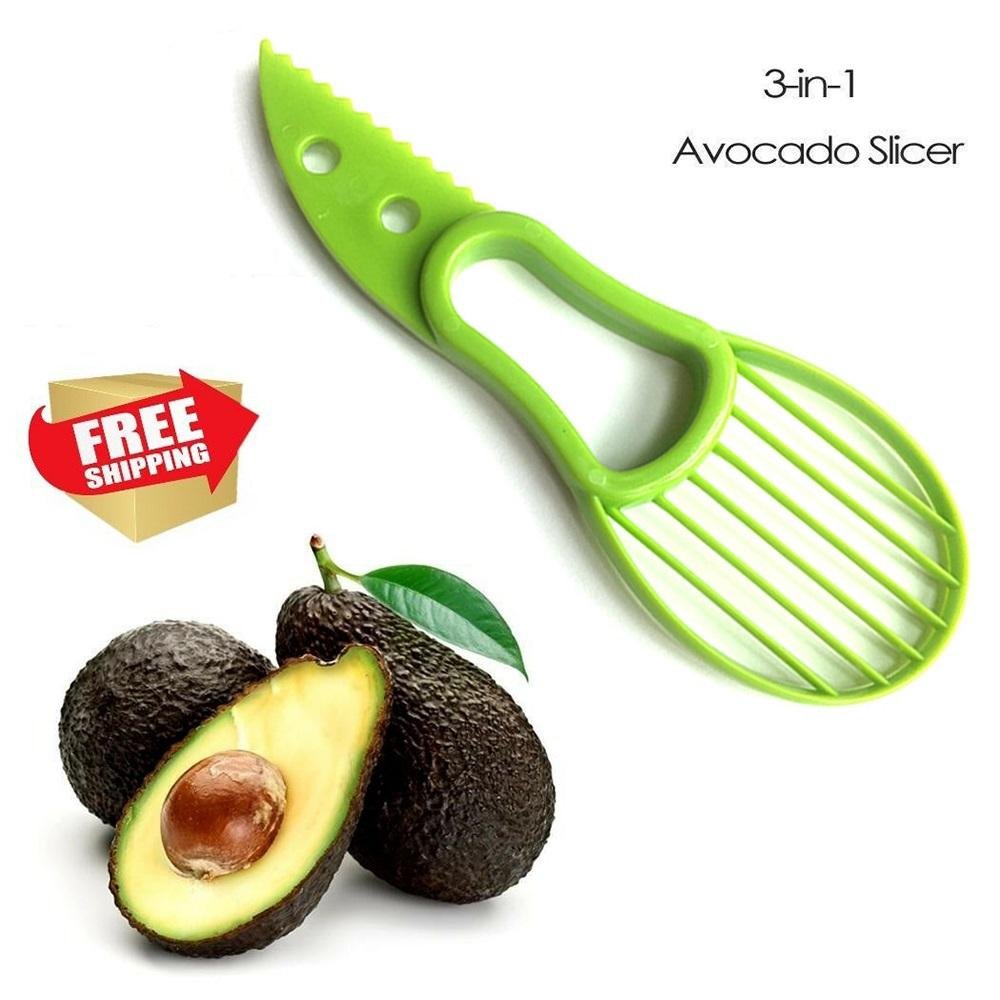 3-in-1 Avocado Slicer Fruit Peeler Cutter Kitchen Vegetable Tools - Taplike