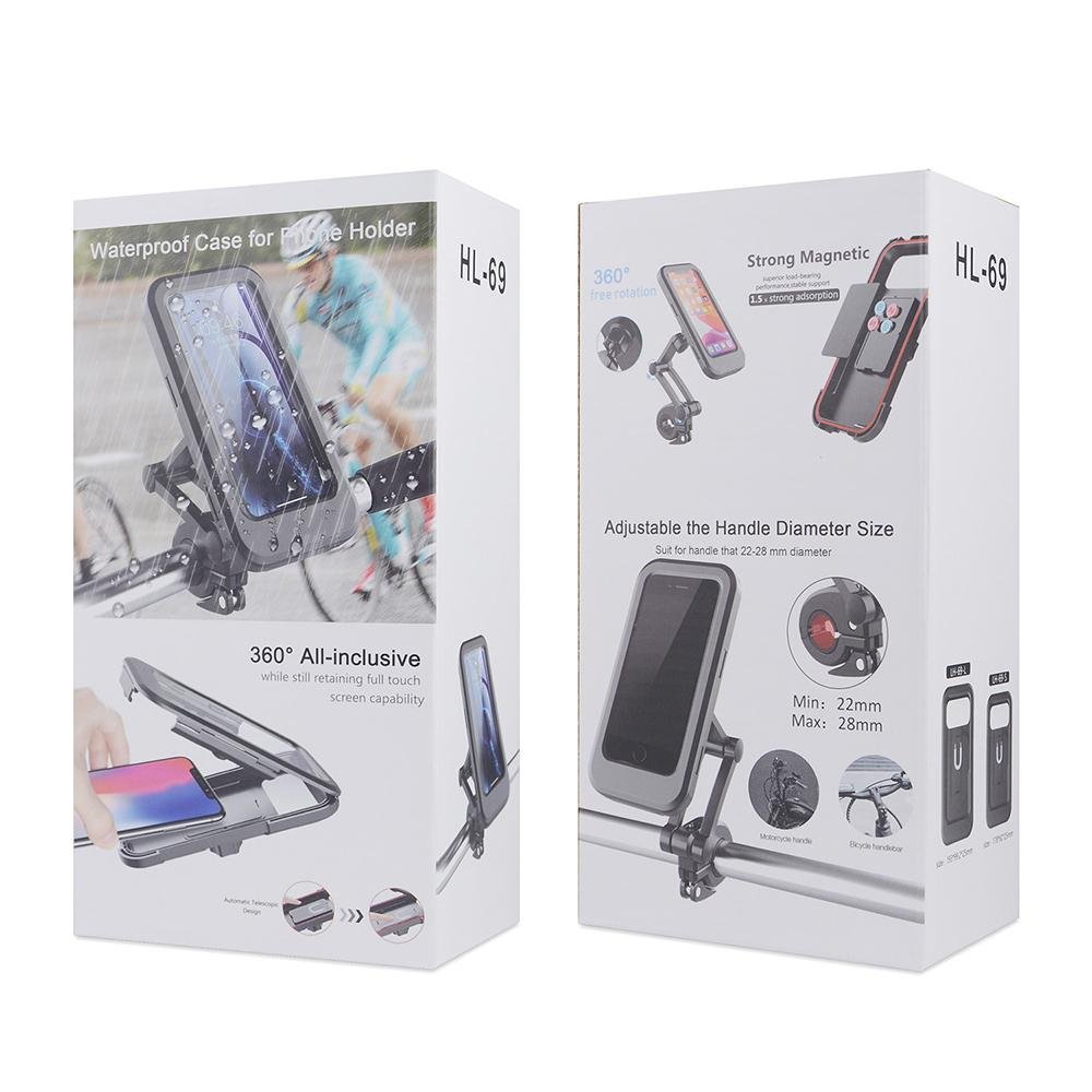 360° free rotation Folding waterproof mobile phone protection bracket - Taplike
