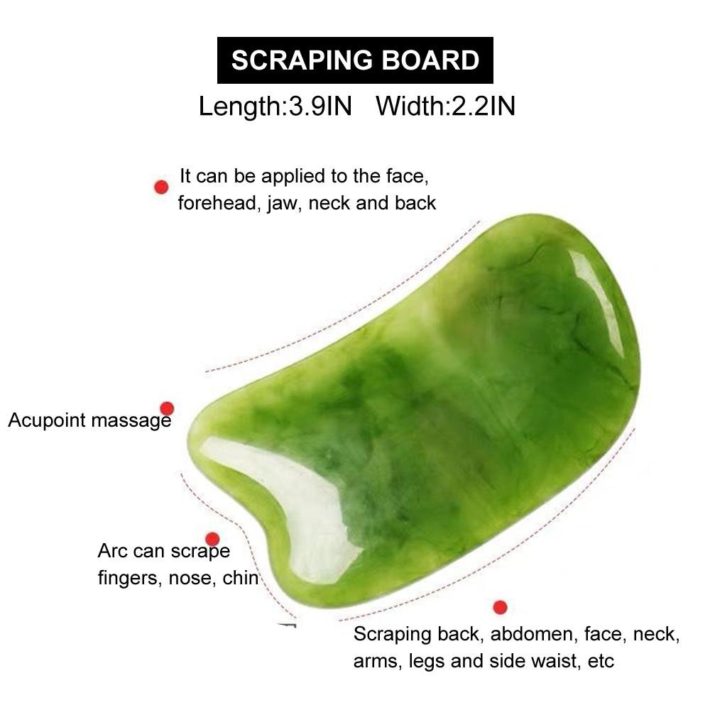 7Pcs Gua Sha beauty equipment Massaging Tools Gua Sha Scraping Boards - Taplike