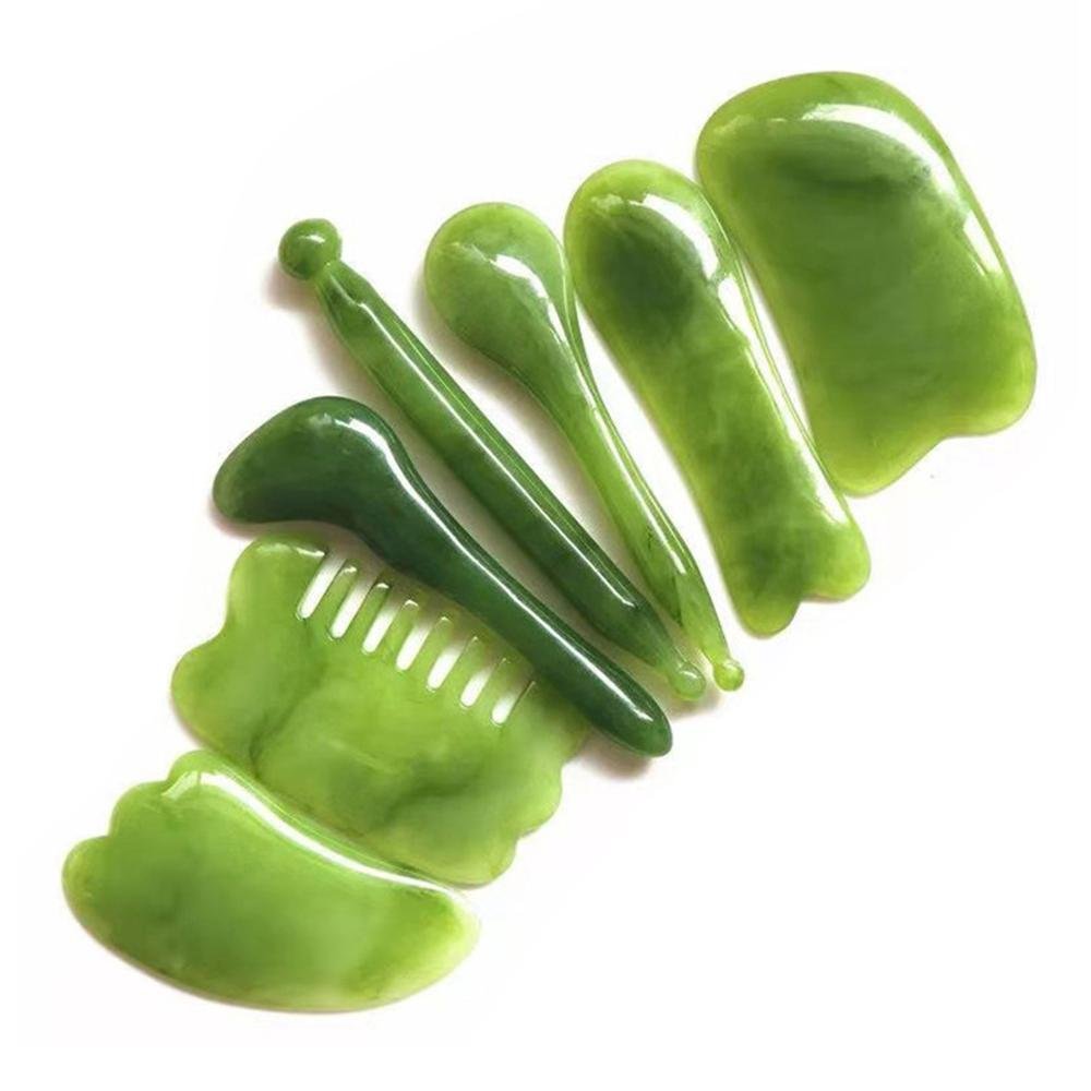 7Pcs Gua Sha beauty equipment Massaging Tools Gua Sha Scraping Boards - Taplike