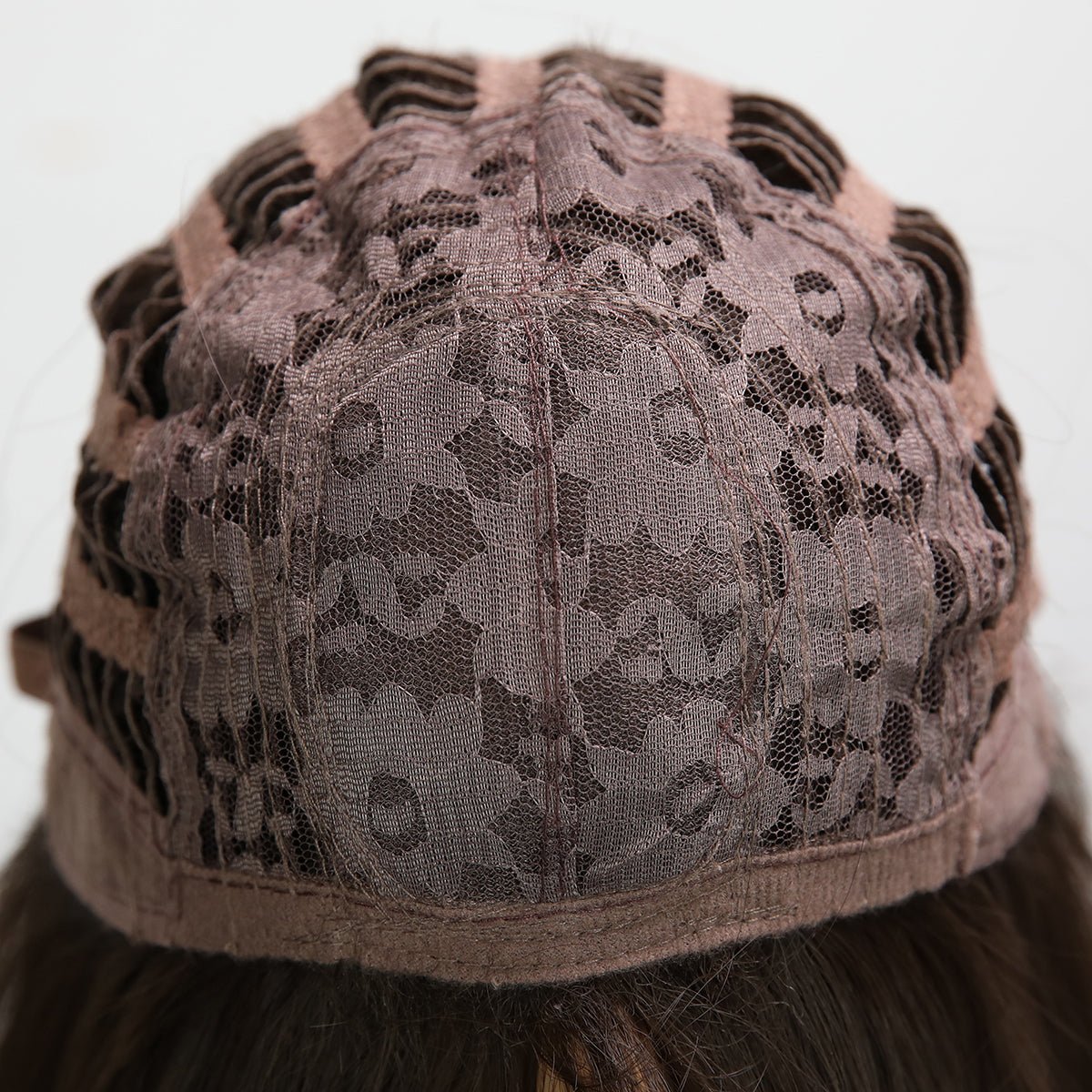 8-inch | cool brown | straight hair with hair bangs | SM7252 - TapLike