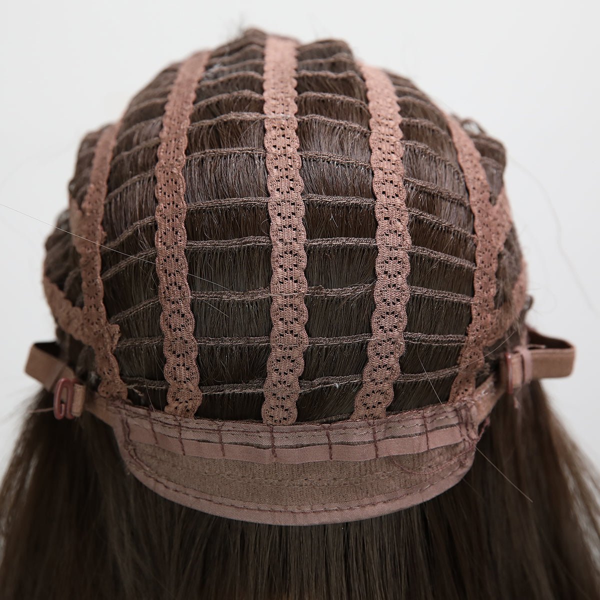 8-inch | cool brown | straight hair with hair bangs | SM7252 - TapLike