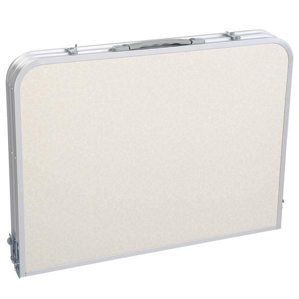 90 x 60 x 70cm Home Use Aluminum Alloy Folding Table - Taplike