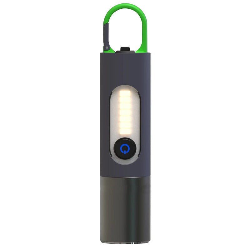 All-Purpose White Laser Flashlight Multi-purpose Outdoor Lighting, Tent Lamp,Bright Light, and Convenient USB Charging - Taplike