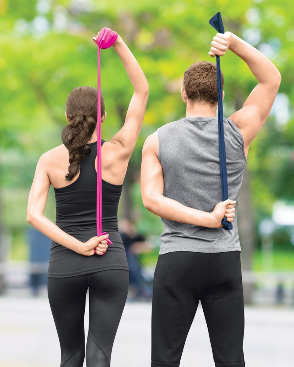 Body Glove 3 Pack Flat Resistance Bands For Upper and Lower Body - Taplike