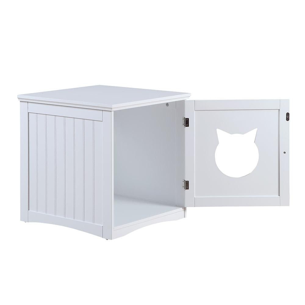 Cat House Side Table, Nightstand Pet House, Litter Box Enclosure - Taplike