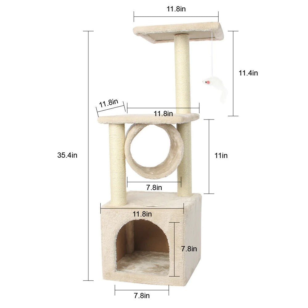 Cat Tree House Tower - Taplike