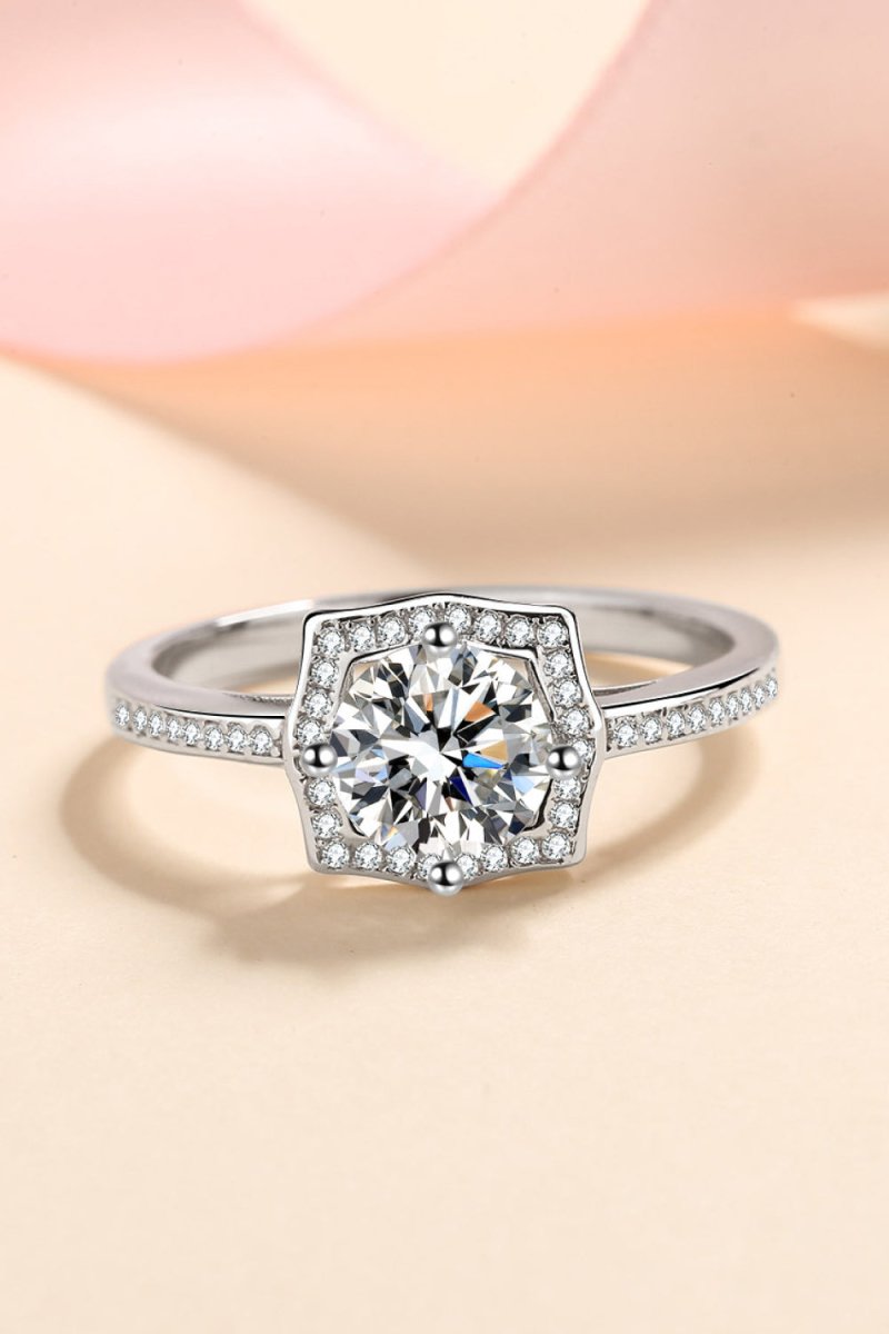 Embrace The Joy 1 Carat Moissanite Ring 10130028526 - TapLike