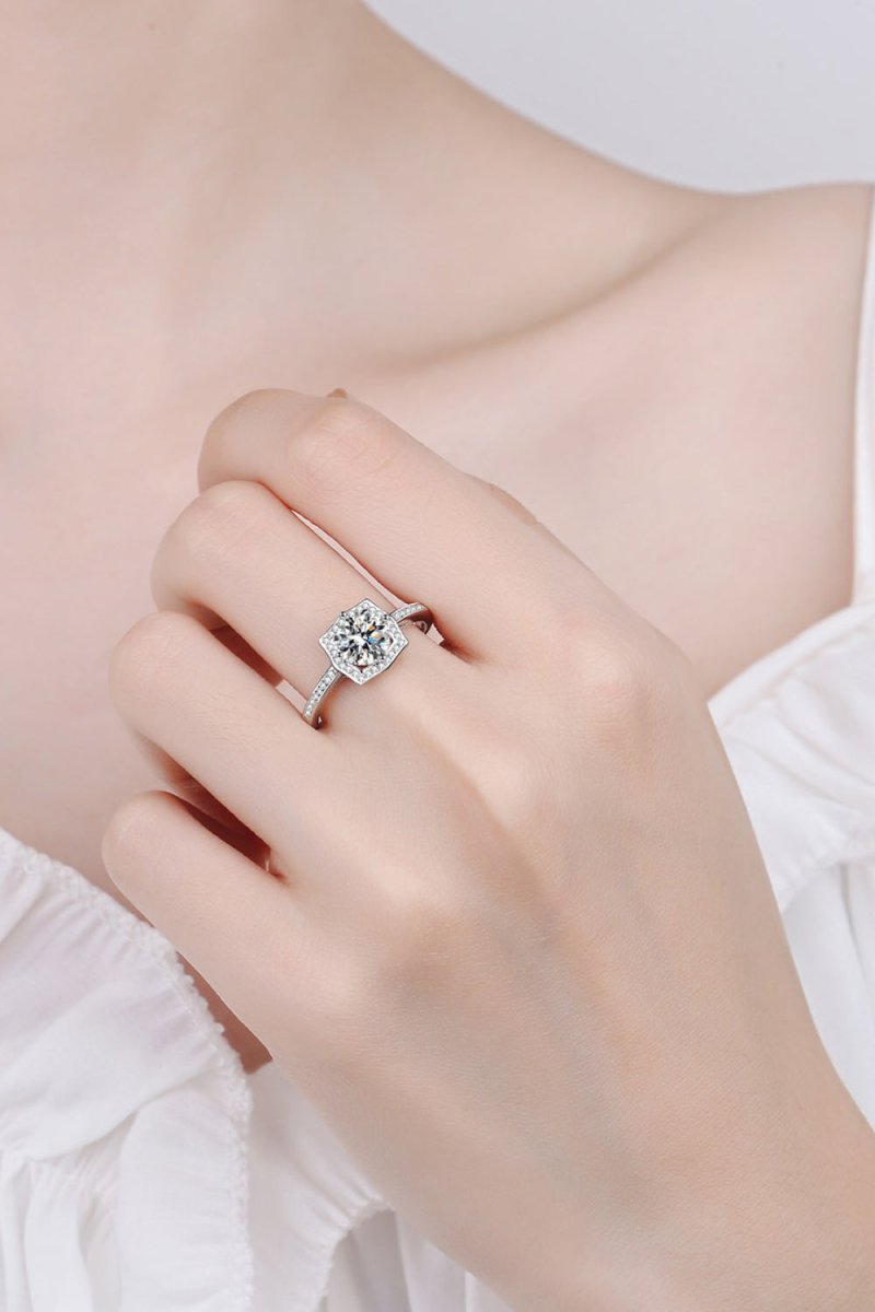 Embrace The Joy 1 Carat Moissanite Ring 10130028526 - TapLike