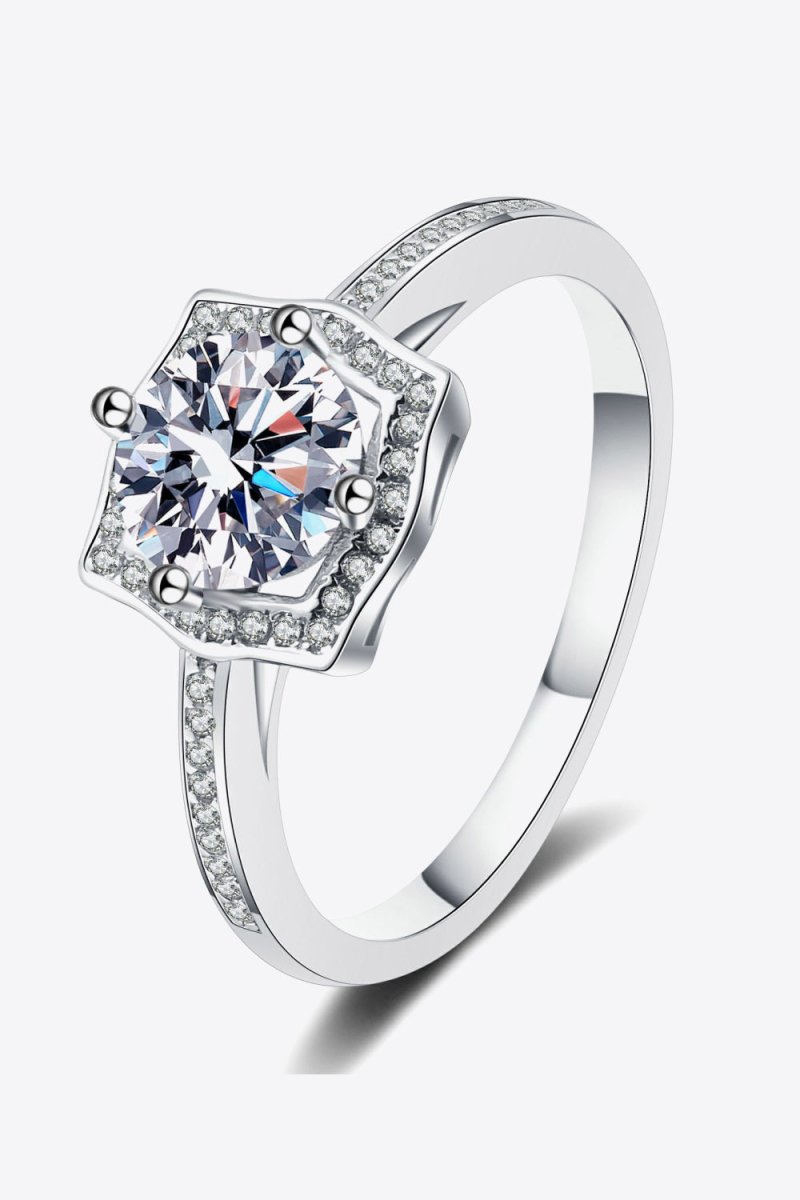 Embrace The Joy 1 Carat Moissanite Ring 10130028526 - TapLike