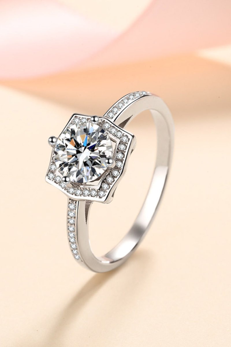 Embrace The Joy 1 Carat Moissanite Ring 10130028526 - TapLike