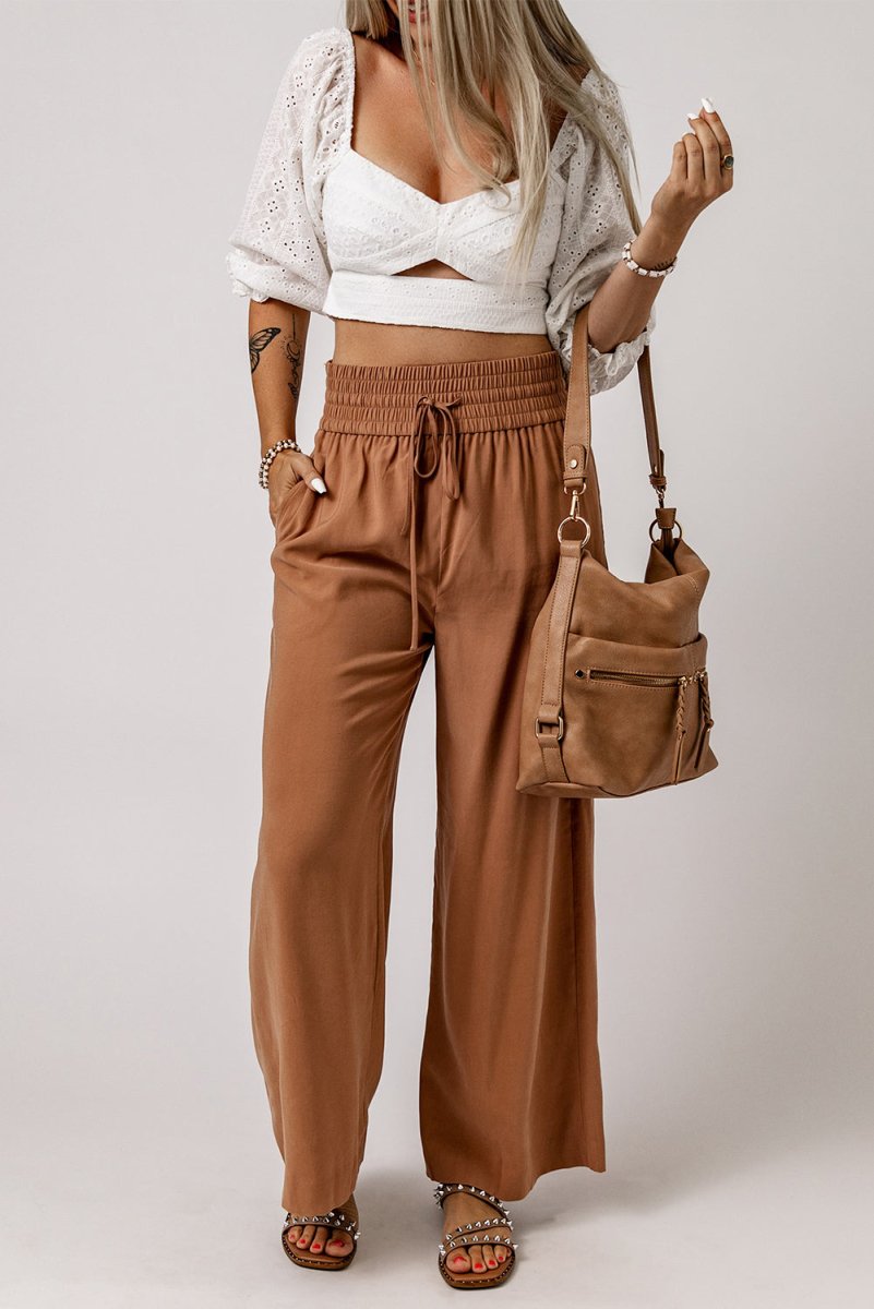 Eyelet Sweetheart Neck Cutout Crop Top - TapLike