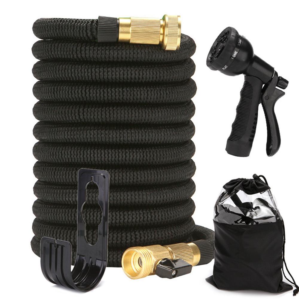 Gardening automatic telescopic hose water gun set (American standard) - Taplike