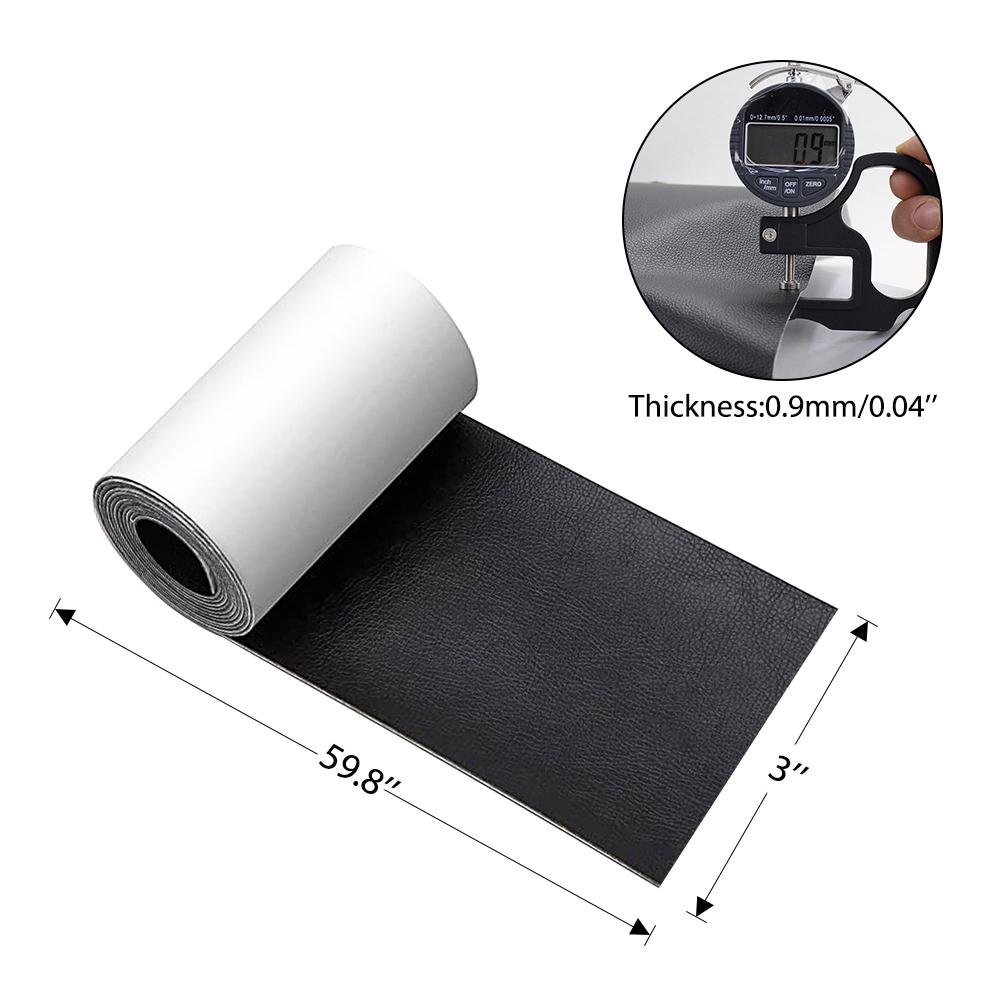 High-strength Leather Tape 3X60 Inch Self-Adhesive Leather Repair - Taplike