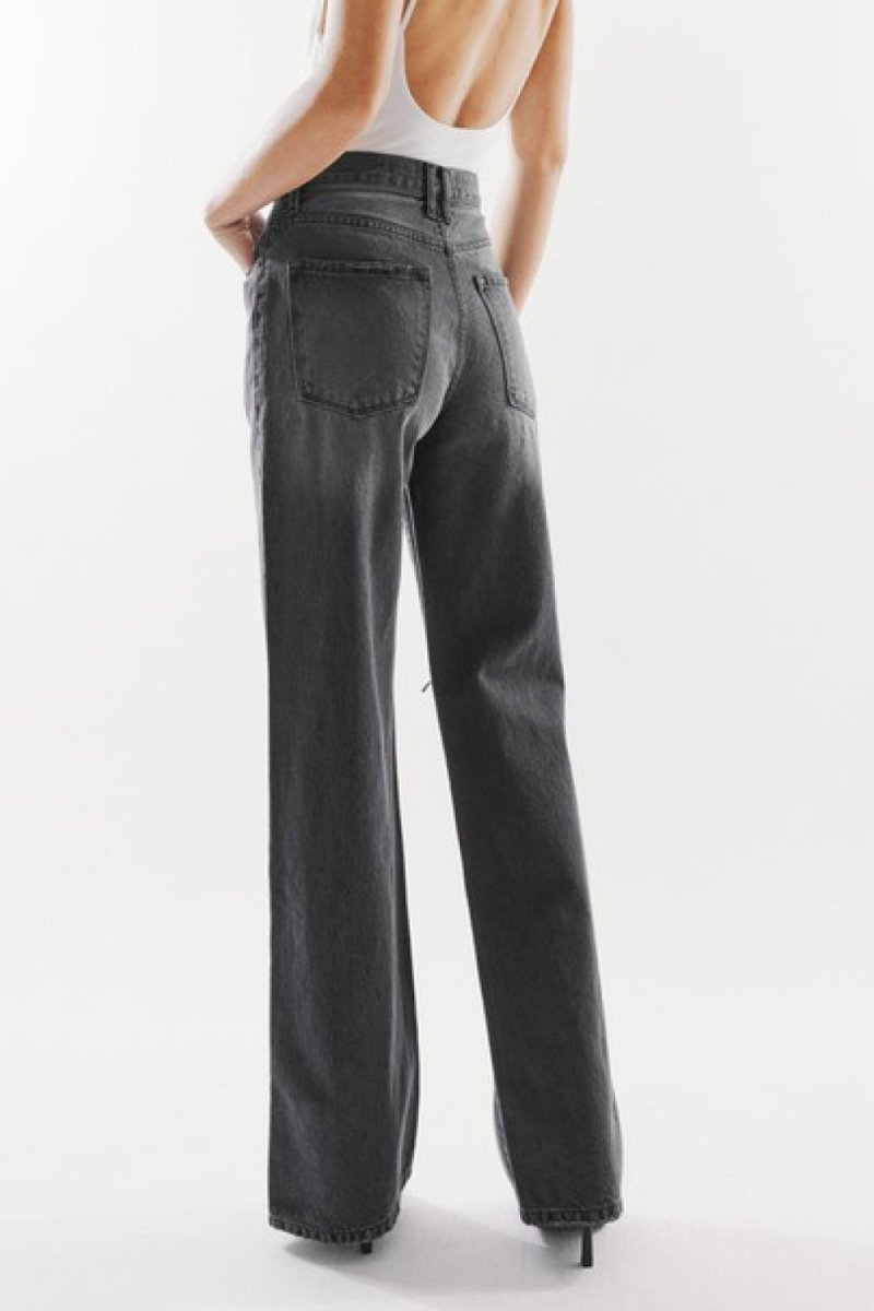 Kancan High Waist Distressed Knee Jeans | TLU214 - TapLike