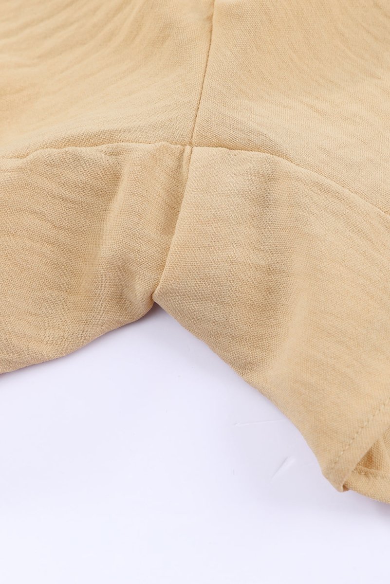 Layered Elastic Waist Shorts - Taplike