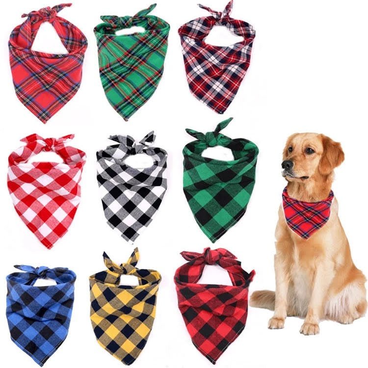 Small (set of 4) Dog Bandanas - Taplike