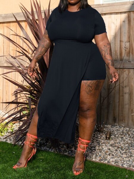 Solid Color Irregular Jacket Suit HWFMPZ3D6X - Taplike