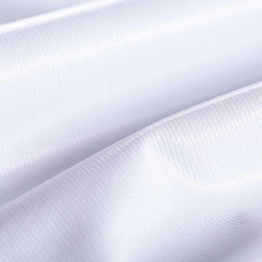 White waterproof pillowcase with zipper and soft knitted fabric SP - Taplike