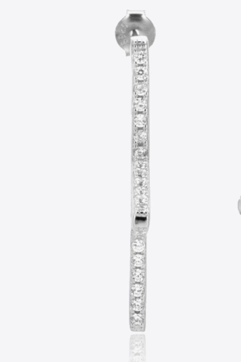 Zircon Star 925 Sterling Silver Earrings - Taplike