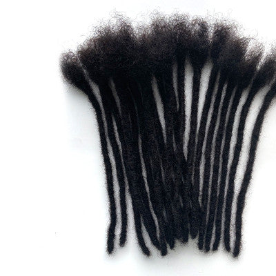 6-inch African braid pure real hair American Braid Dreadlocs Braid 10pcs