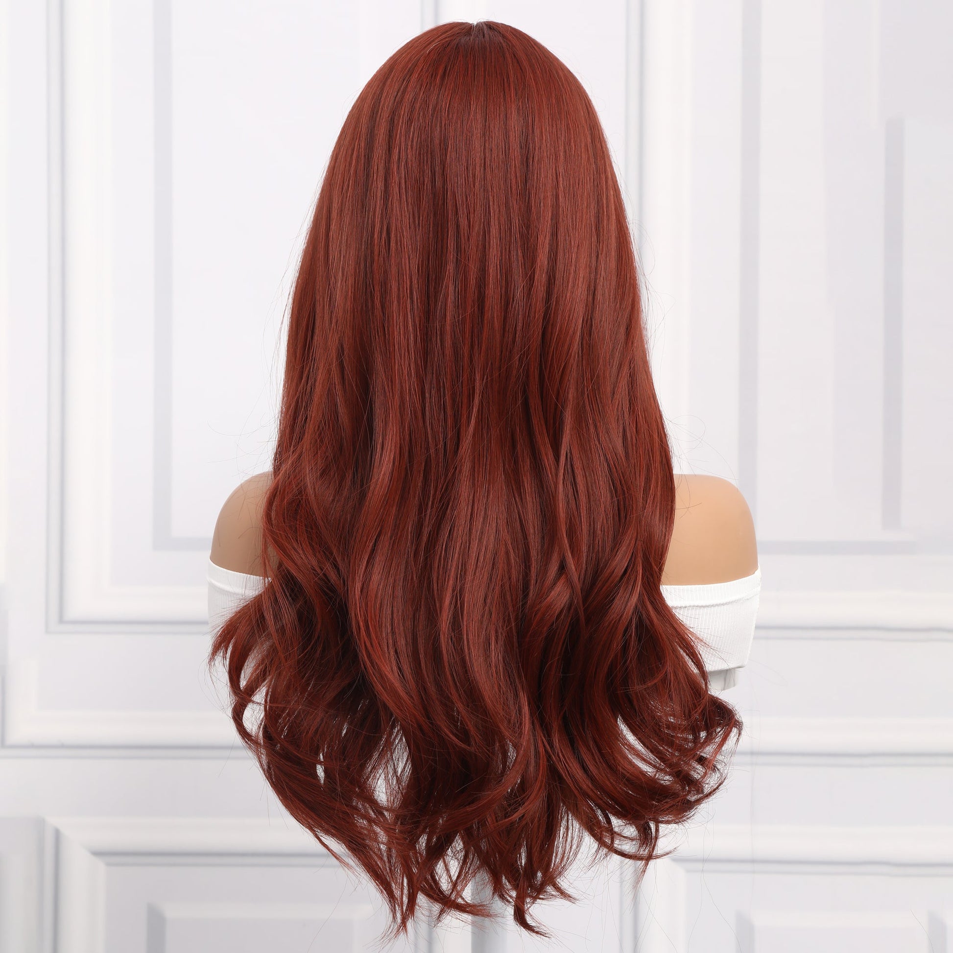 24-inch | Brown Loose Wave with Hair Bangs | SM8029 - TapLike