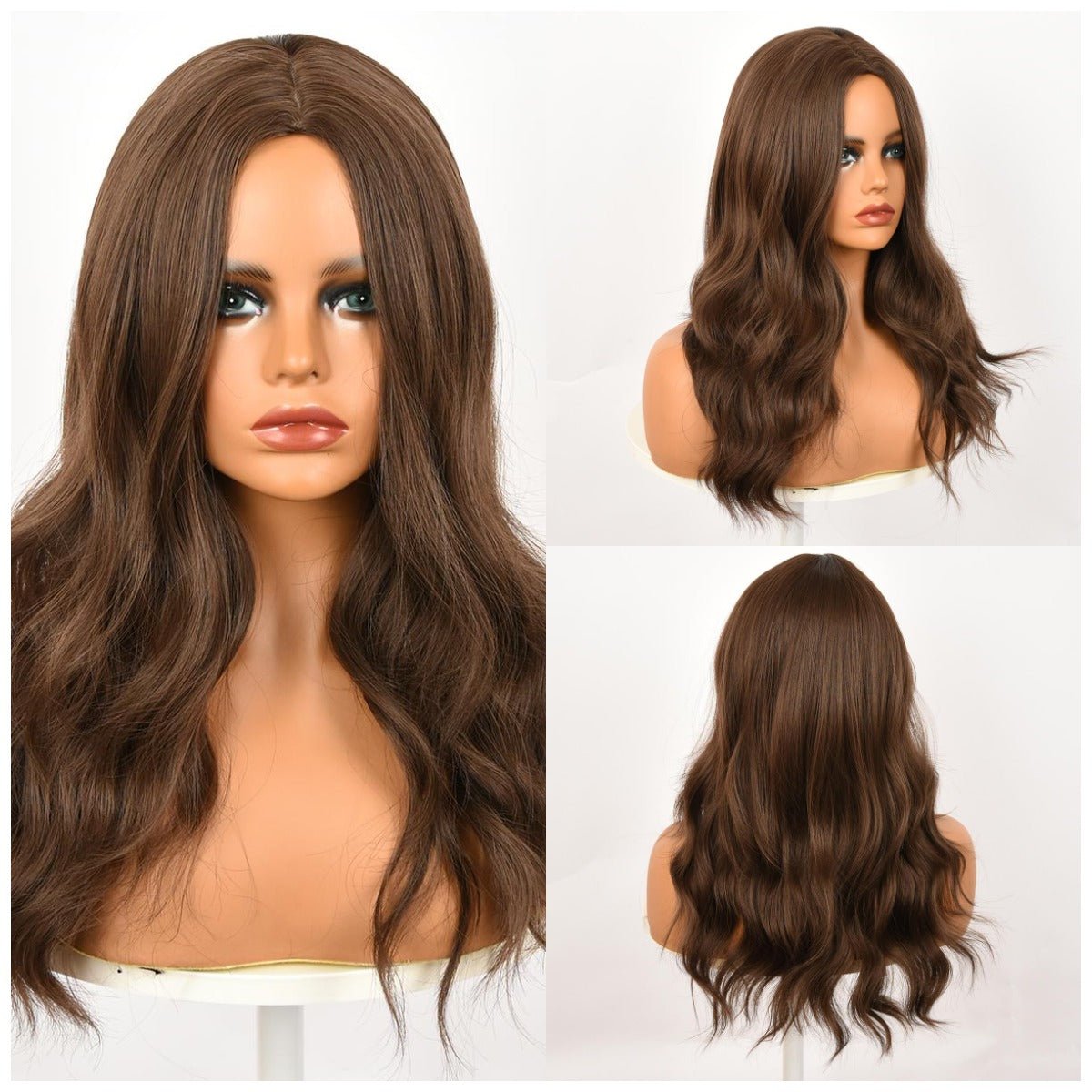 24-inch | Brown Loose Wave without Hair Bangs | SM8057 - TapLike