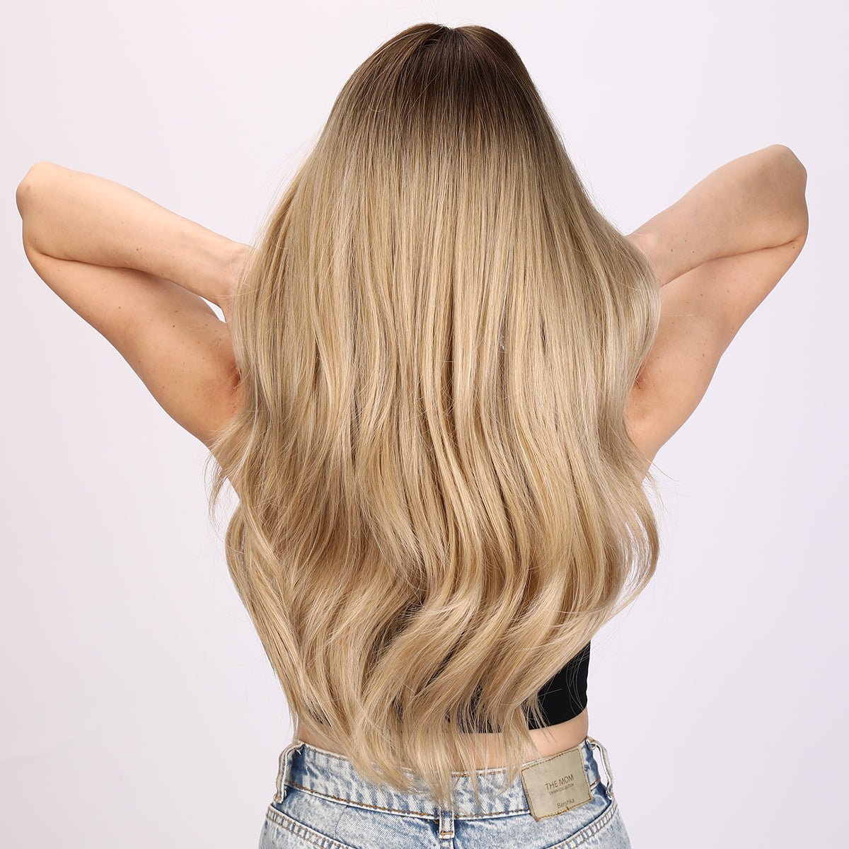 26-inch | Ombre Gold | Loose Wave without Bangs | SM461 - TapLike