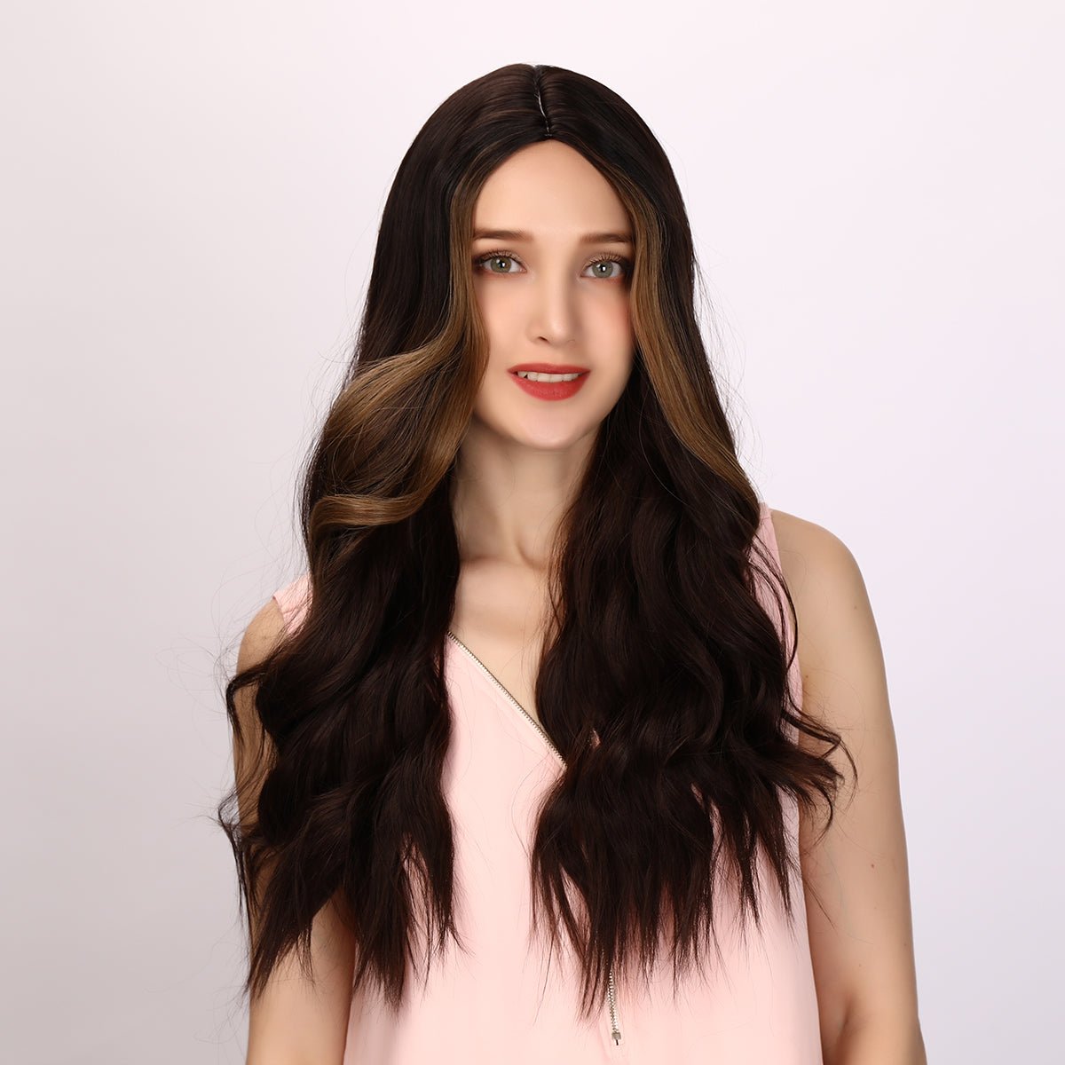 28-inch | Brown Loose Wave without Hair Bangs | SM9234 - TapLike