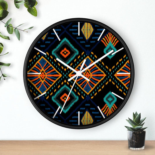 2882Time™ Boho Tribe Geometric Clock - Taplike
