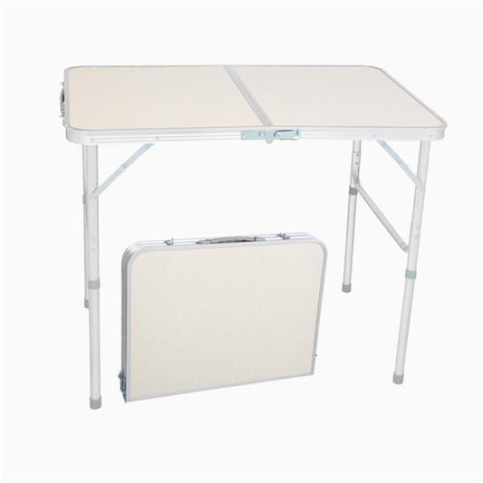 90 x 60 x 70cm Home Use Aluminum Alloy Folding Table - Taplike