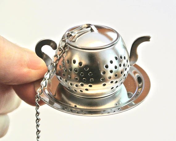 Book Tea Infuser with Pen, Reader Gift, Writer - Taplike