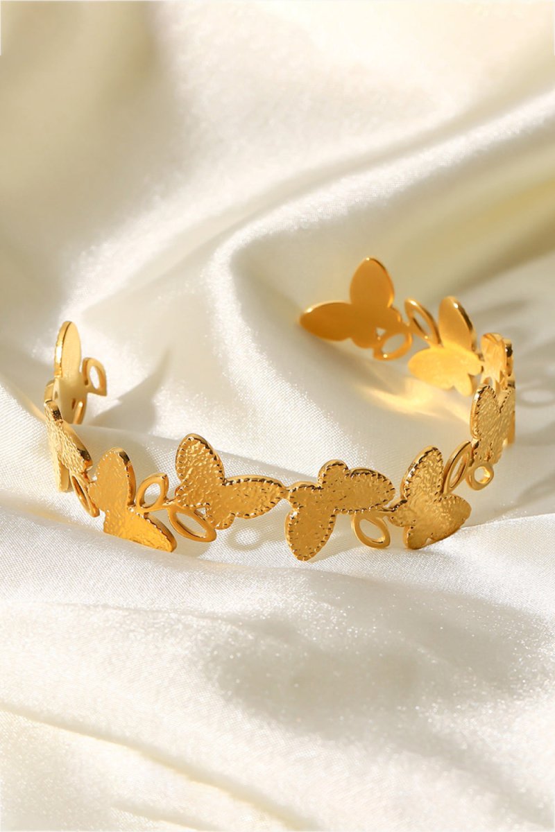 Butterfly-Shape Open Bracelet - Taplike