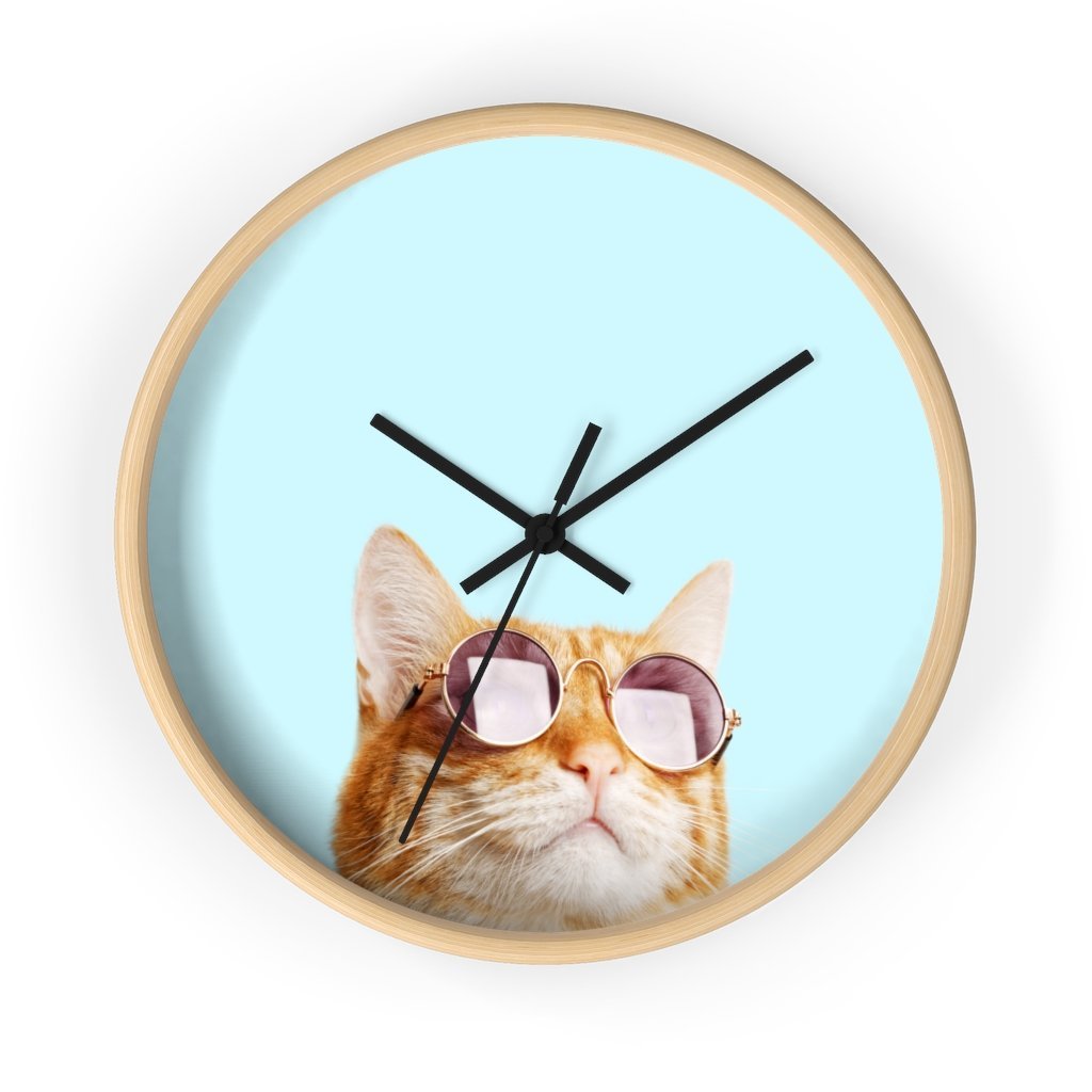 Cat is Alway's Right Wall clock - Taplike