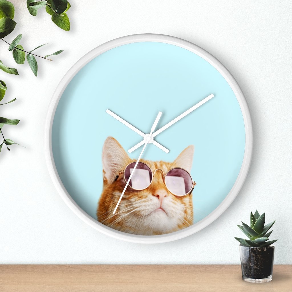 Cat is Alway's Right Wall clock - Taplike