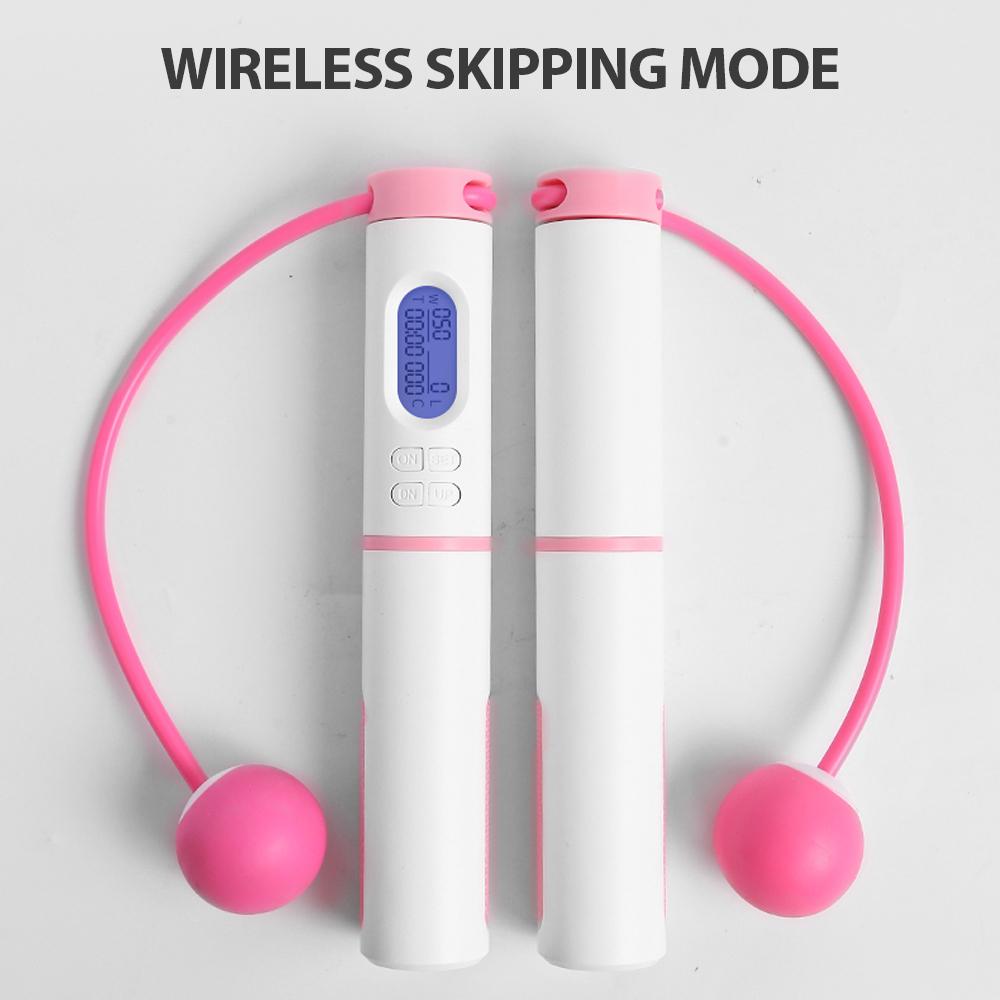 Cordless Electronic Skipping Rope Gym Fitness Skipping Smart Jump Rope - Taplike