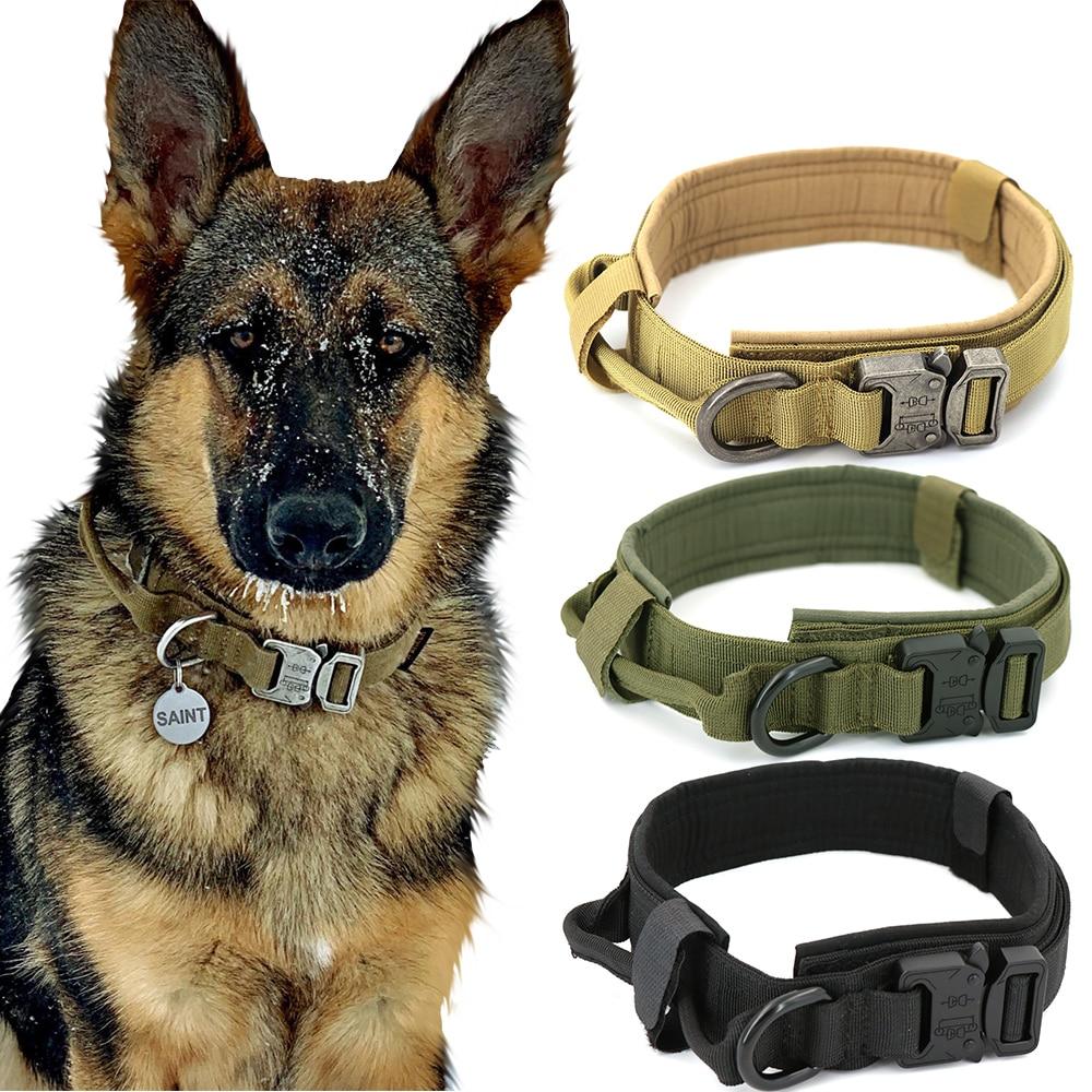Durable Military Tactical Dog Collar - Taplike