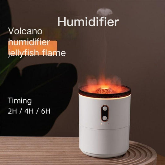 Flame Aromatherapy Humidifier with Large Capacity, Intelligent Spraying | USB - TapLike
