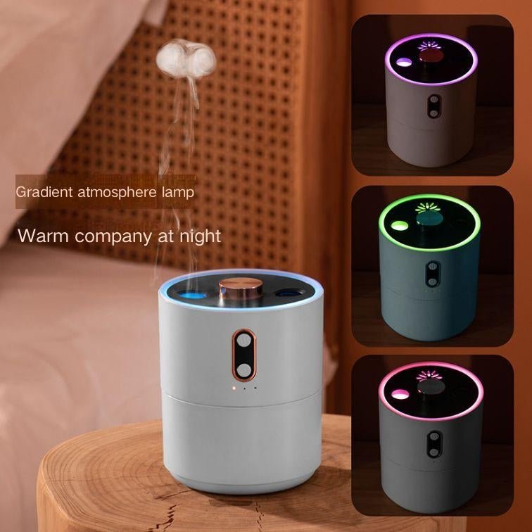 Flame Aromatherapy Humidifier with Large Capacity, Intelligent Spraying | USB - TapLike