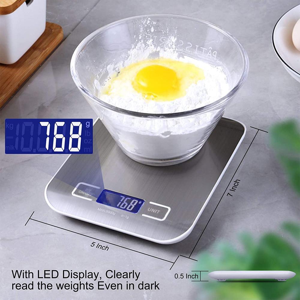 Food Scales for Kitchen Cooking Digital Kichen Scale for Baking - Taplike